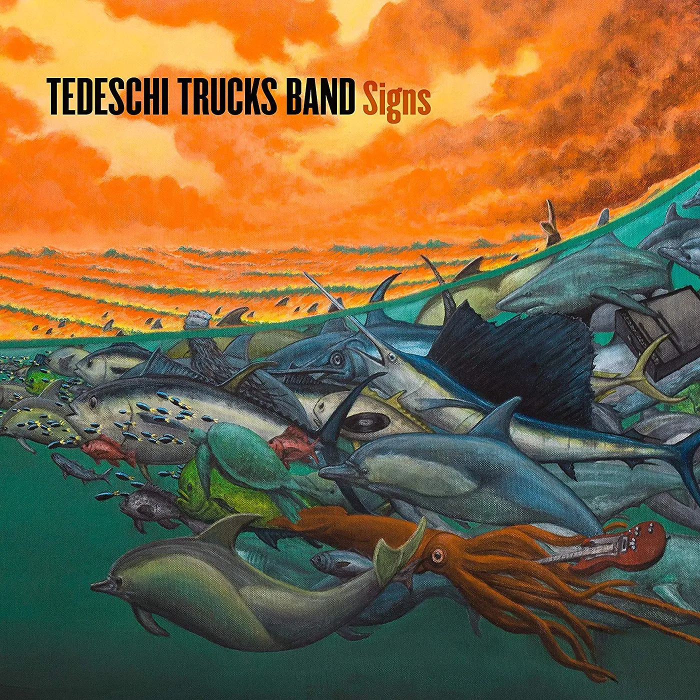Tedeschi Trucks Band Signs Vinyl Record