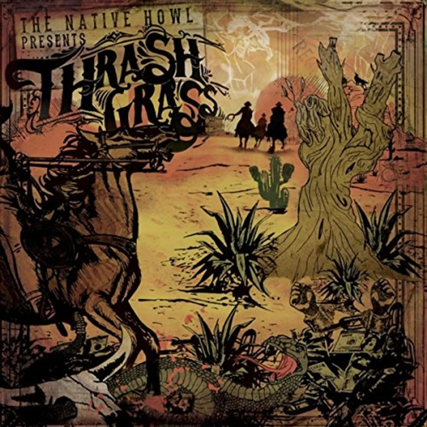 The Native Howl THRASH GRASS CD