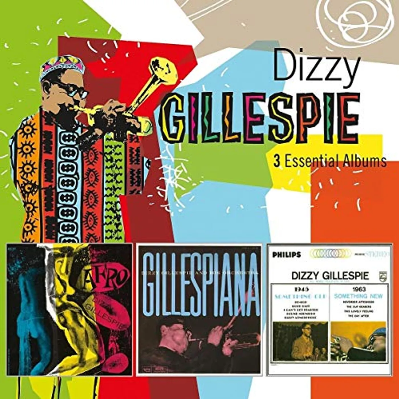 Dizzy Gillespie 3 ESSENTIAL ALBUMS CD