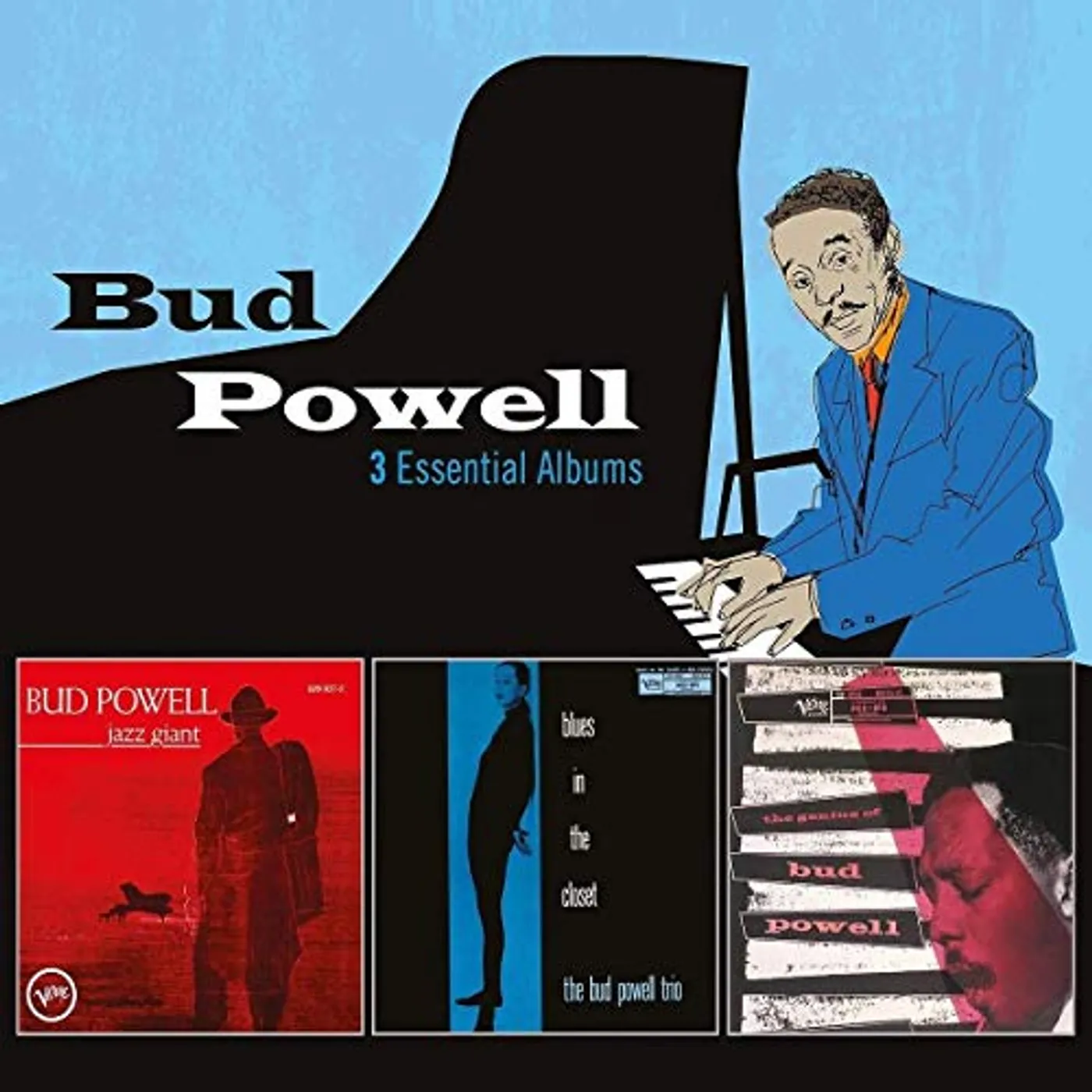 Bud Powell 3 ESSENTIAL ALBUMS CD