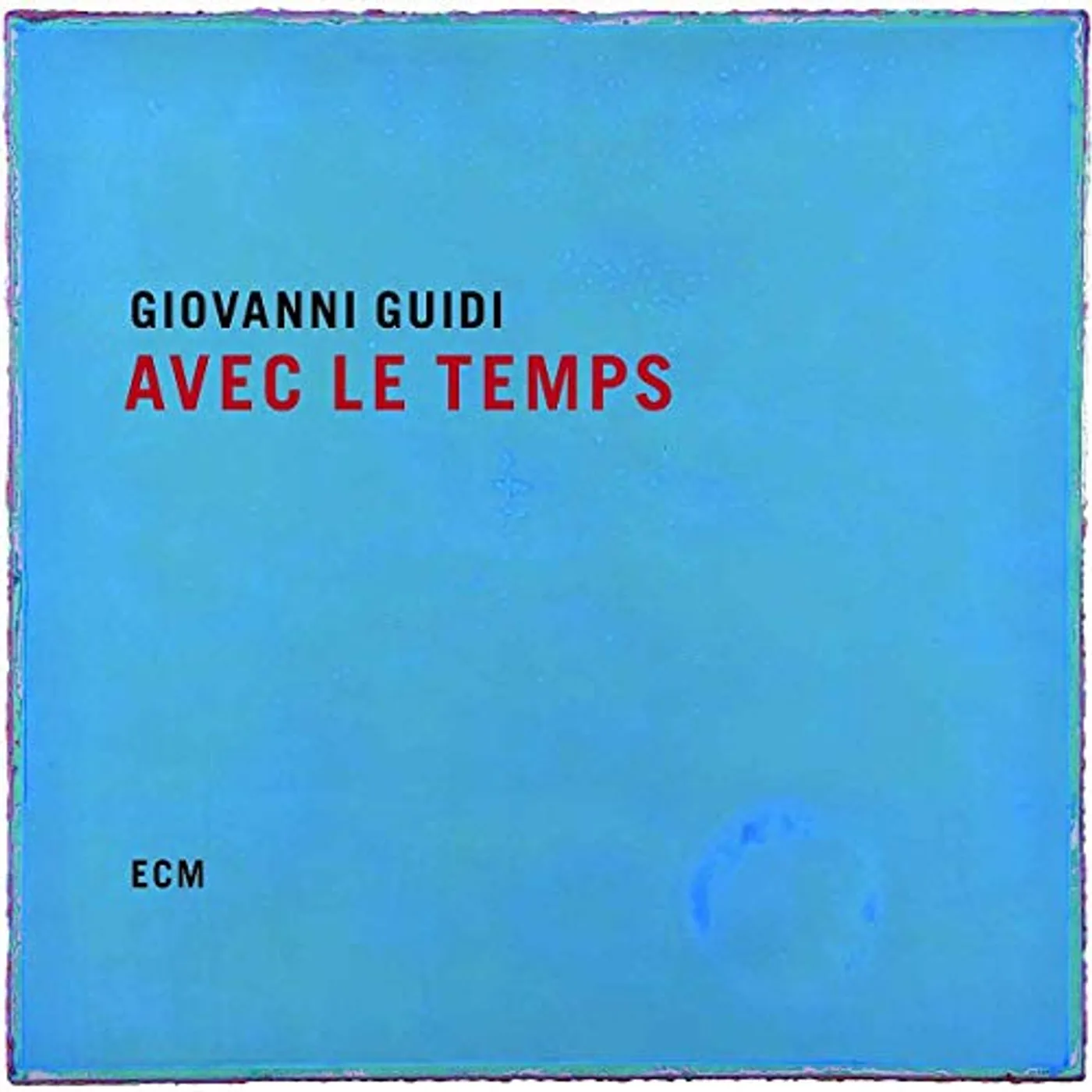 Giovanni Guidi AVEC LE TEMPS CD