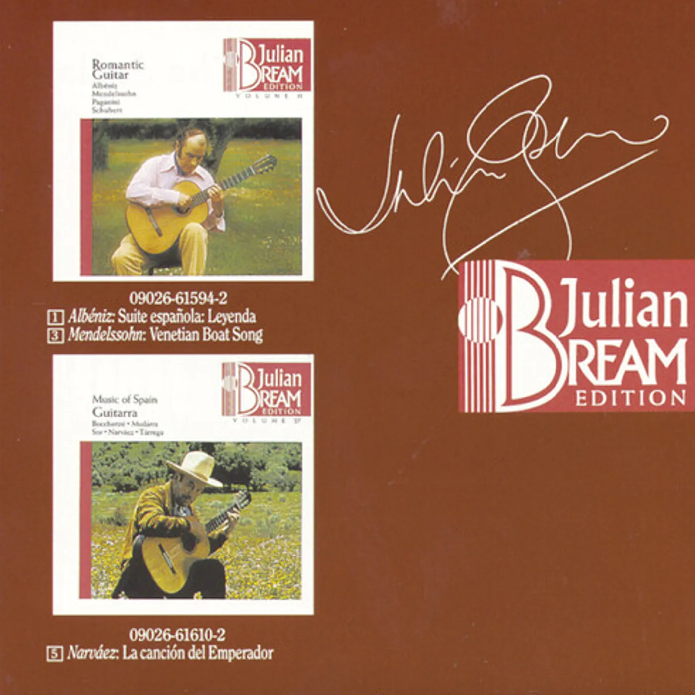 Julian Bream COLLECTION SAMPLER CD