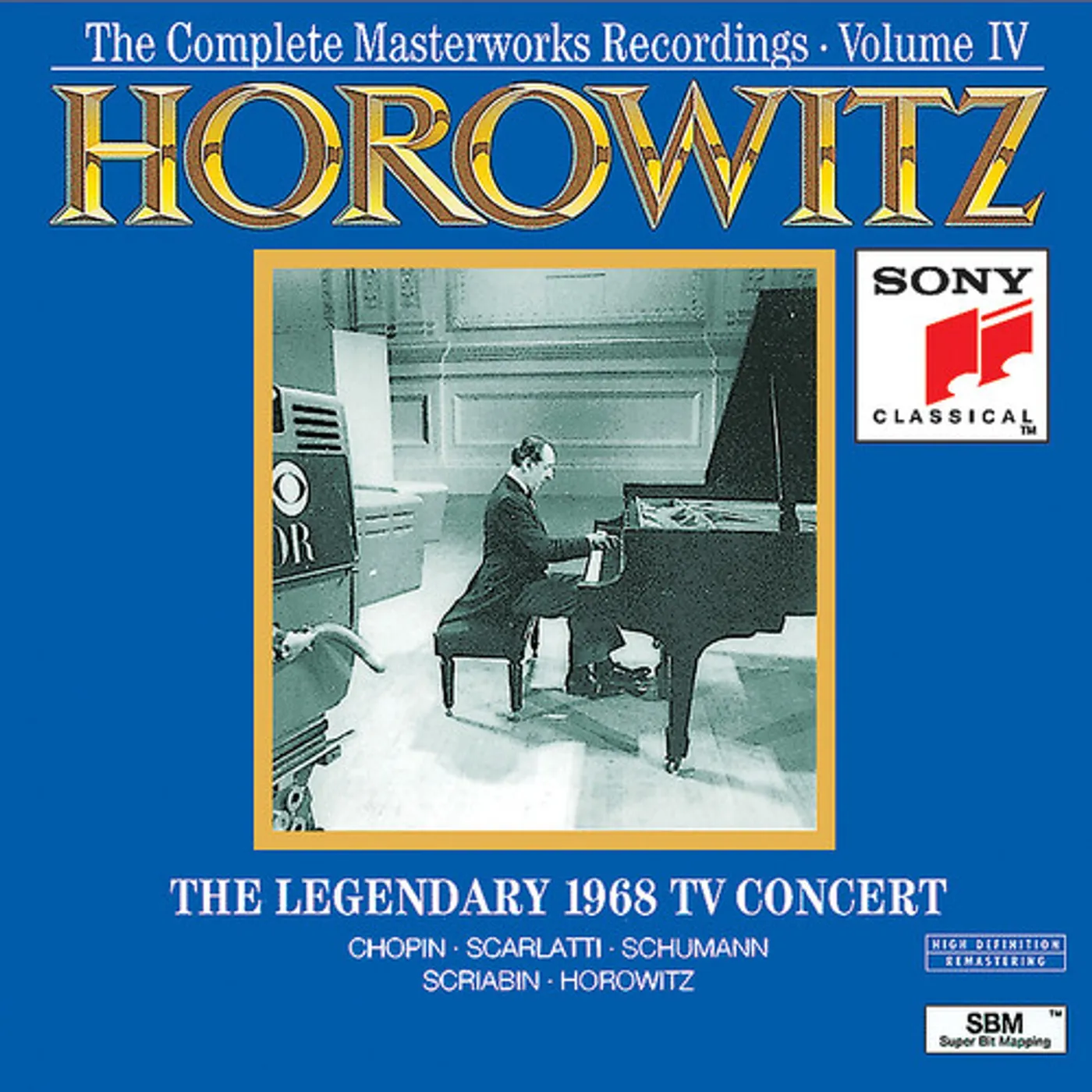 Horowitz, Vladimir LEGENDARY 1968 TV CONCERT CD