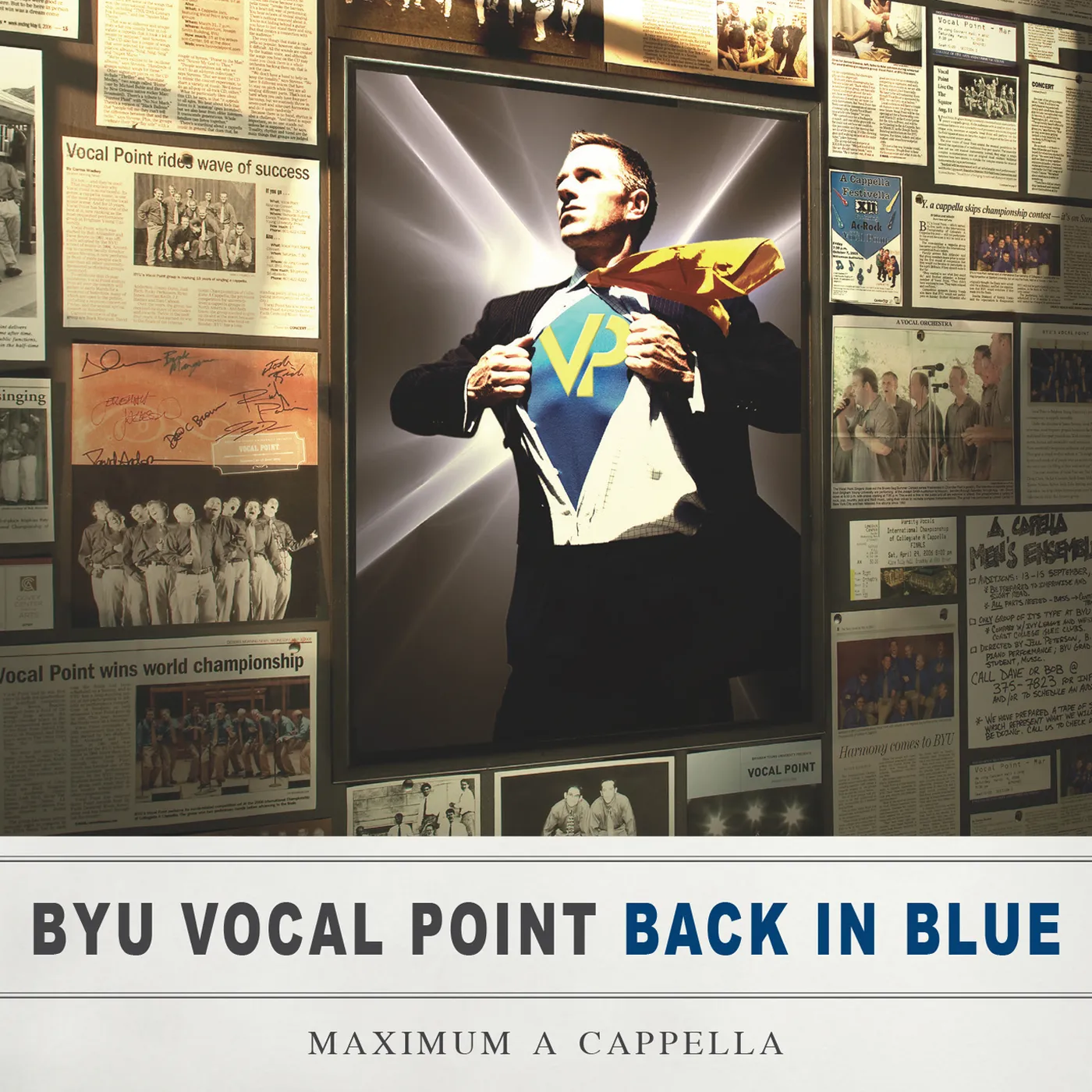 Vocal Point BACK IN BLUE CD
