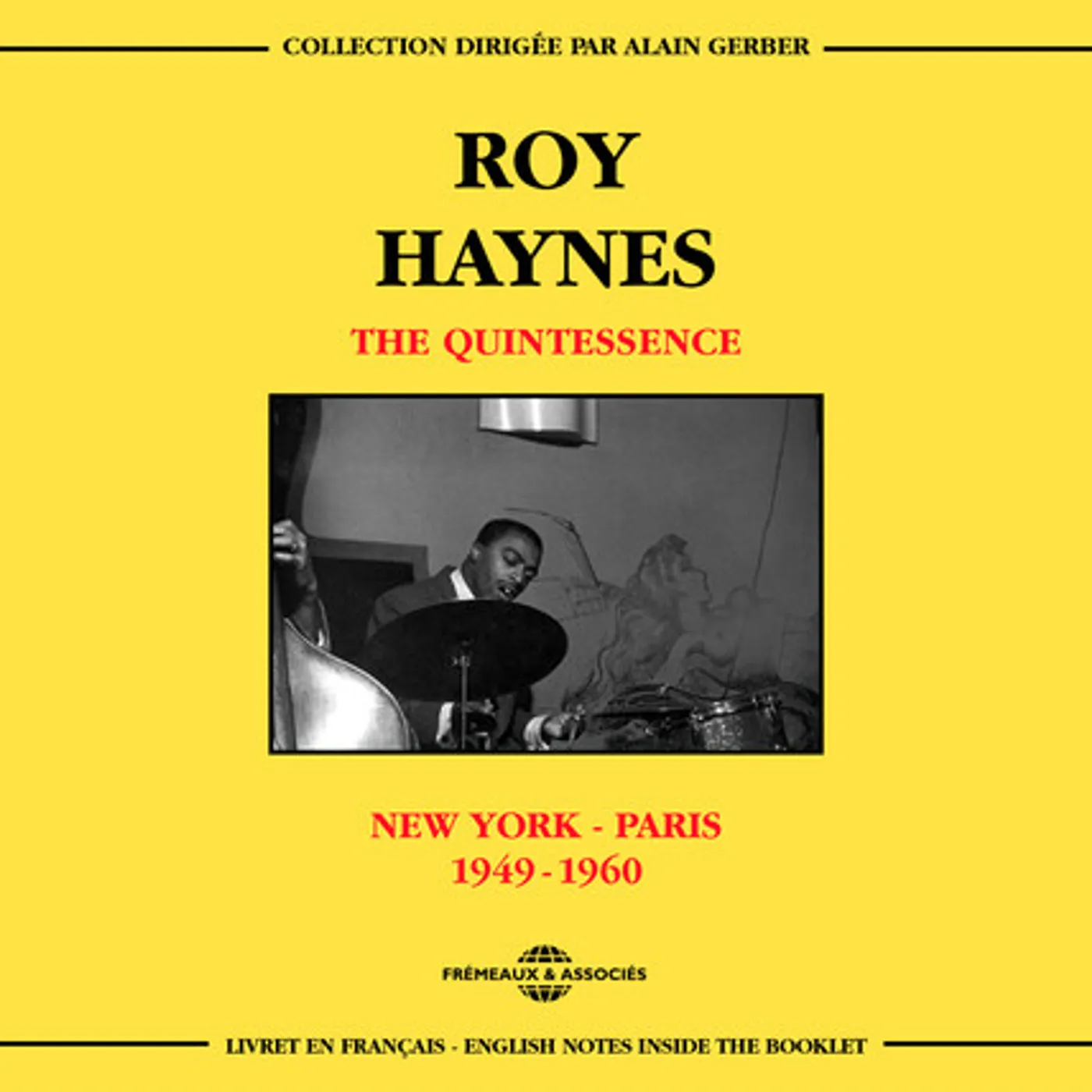 Roy Haynes QUINTESSENCE NEW YORK-PARIS 1949-1960 CD