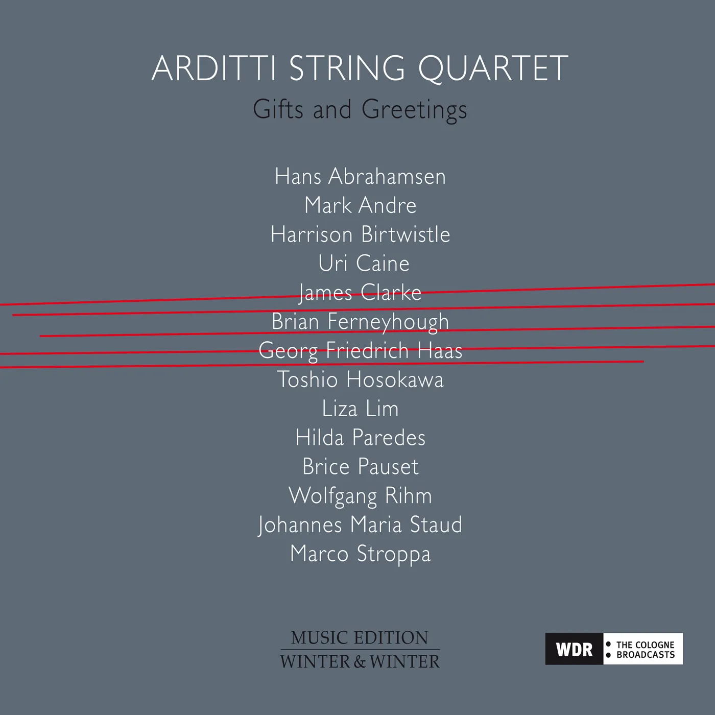 Arditti String Quartet GIFTS & GREETINGS CD