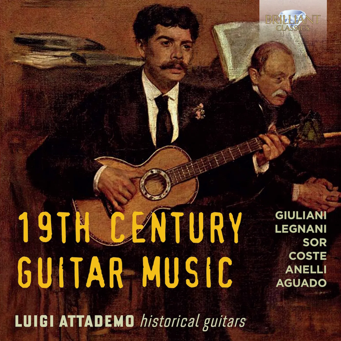 Luigi Attademo 19TH CENTURY GUITAR MUSIC CD