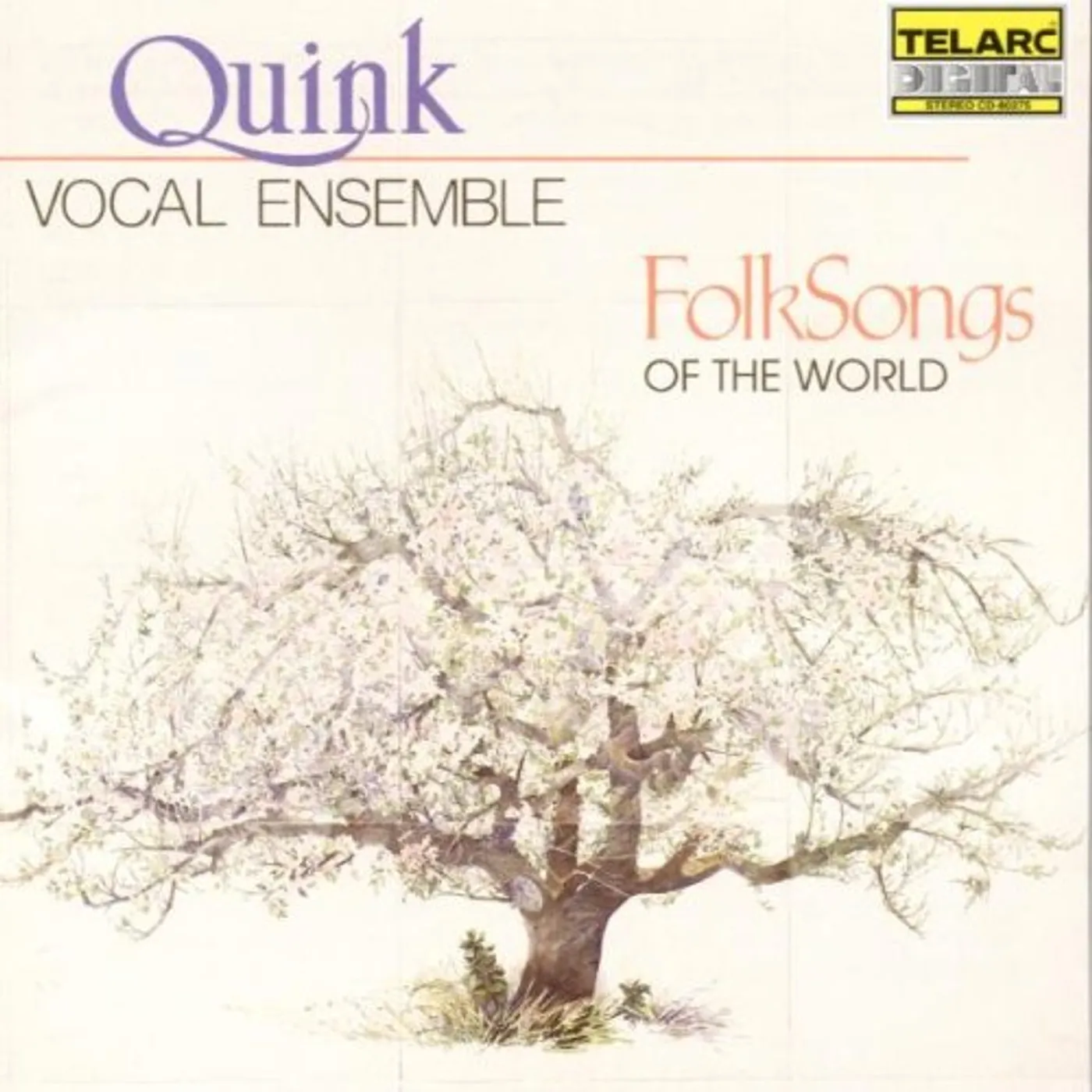 Quink Vocal Ensemble FOLKSONGS AROUND THE WORLD (A CAPPELLA) CD