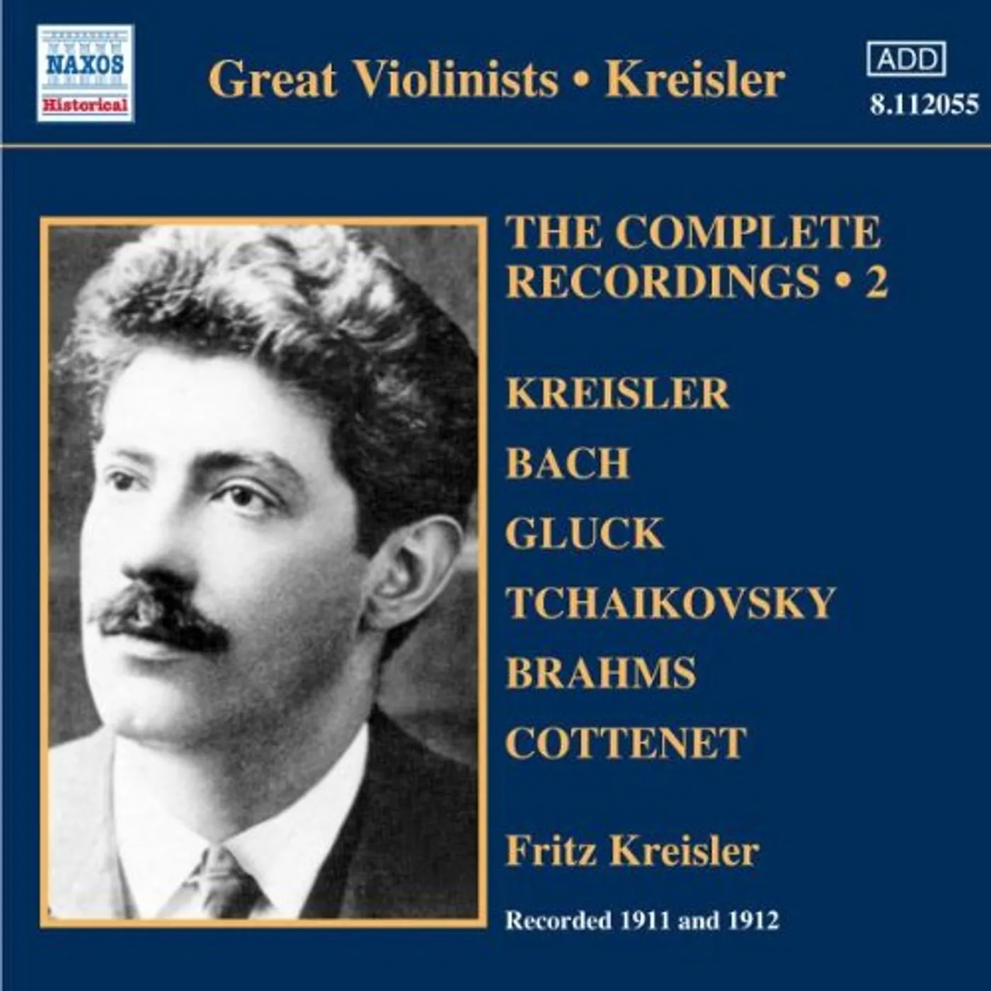 Fritz Kreisler COMPLETE RECORDINGS VOL.2 CD