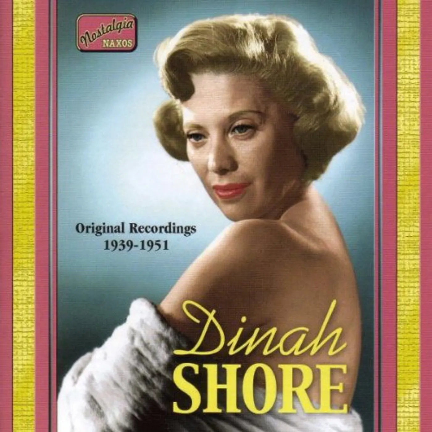 Dinah Shore VOL. 1-ORIGINAL RECORDINGS CD