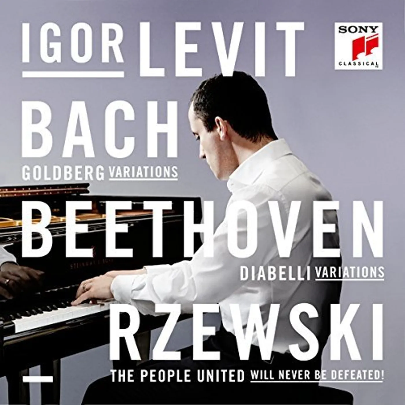 Igor Levit BACH BEETHOVEN RZEWSKI CD