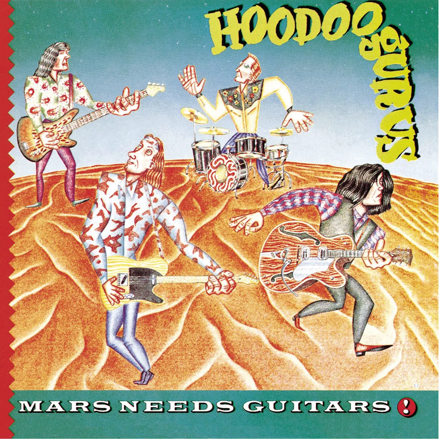 Hoodoo Gurus MARS NEEDS GUITARS Vinyl Record