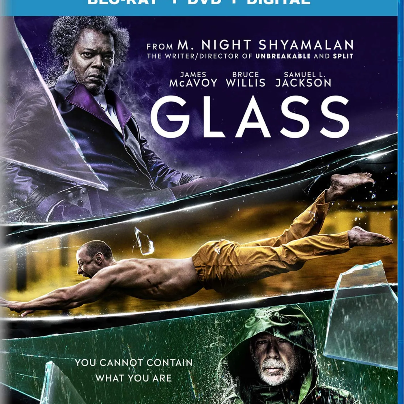 GLASS (2019) Blu-ray