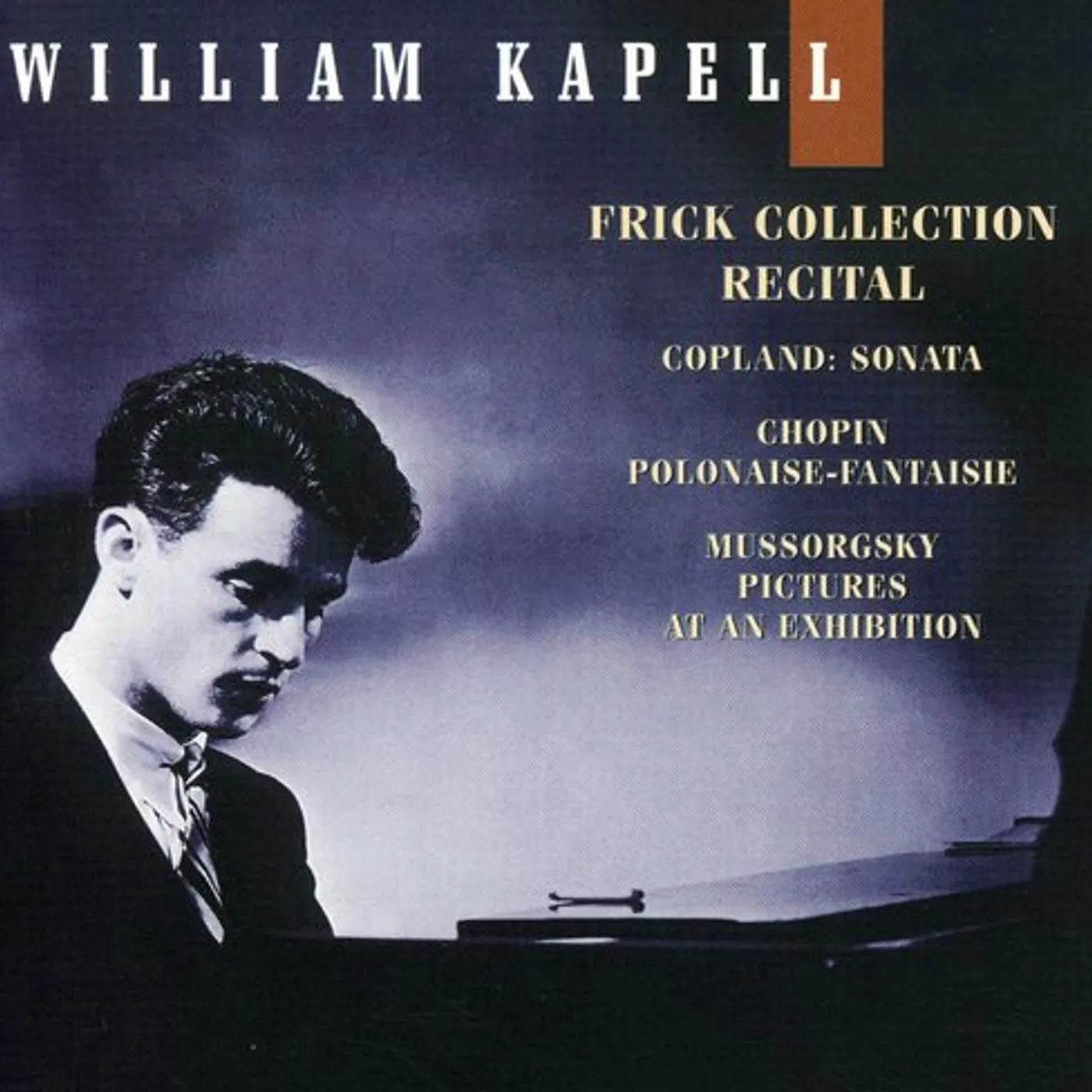 William Kapell FRICK COLLECTION RECITAL CD