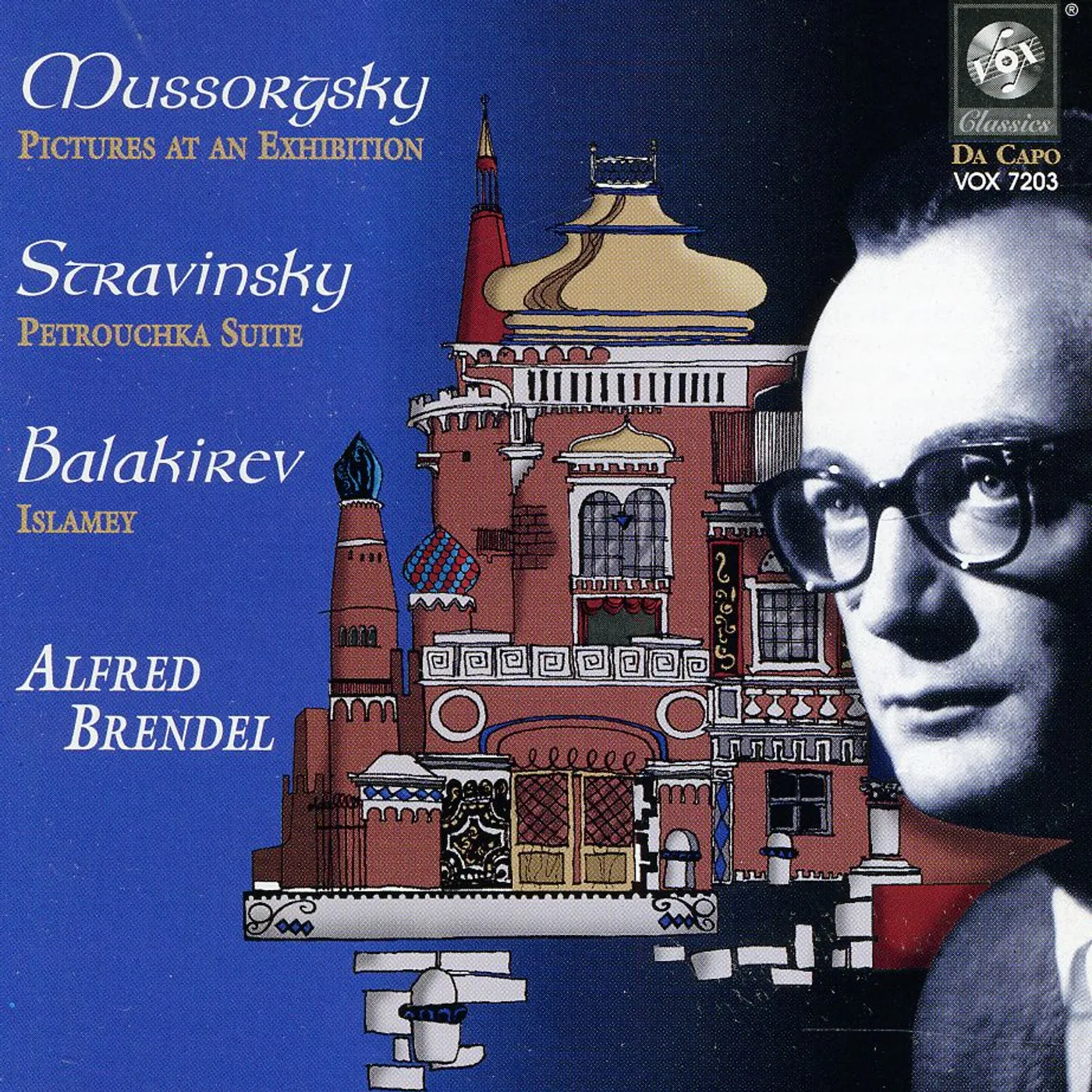 Alfred Brendel MUSSORGKSY STRAVINSKY BALAKIREV CD