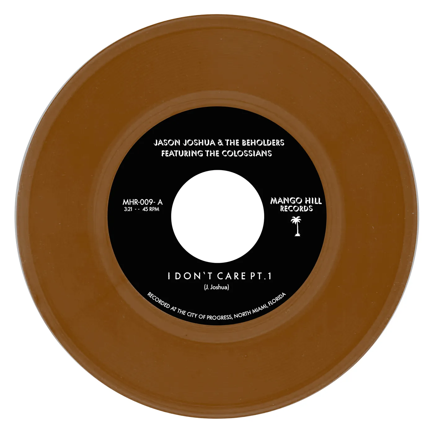 Jason Joshua & The Beholders I Don't Care Vinyl Record