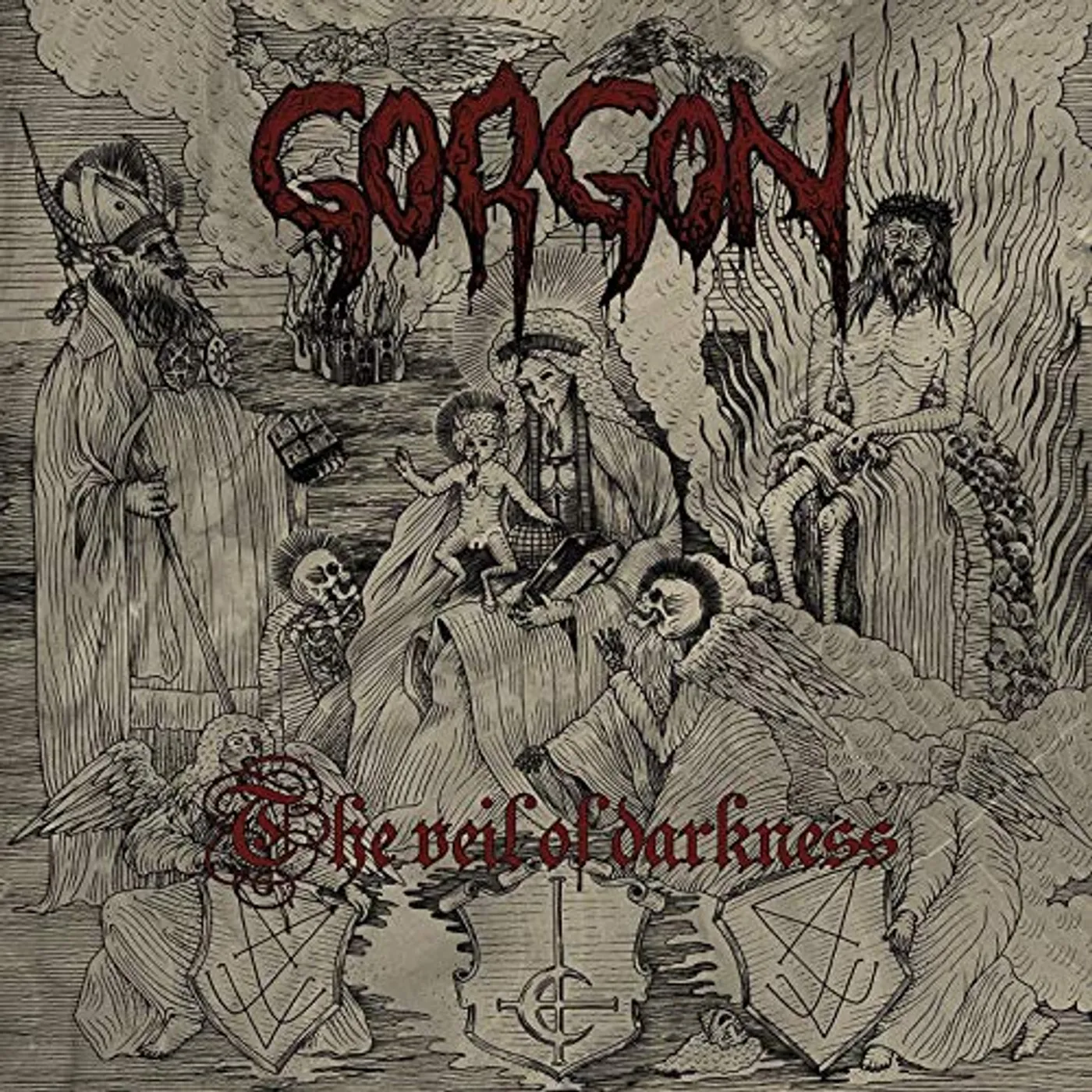 Gorgon VEIL OF DARKNESS CD