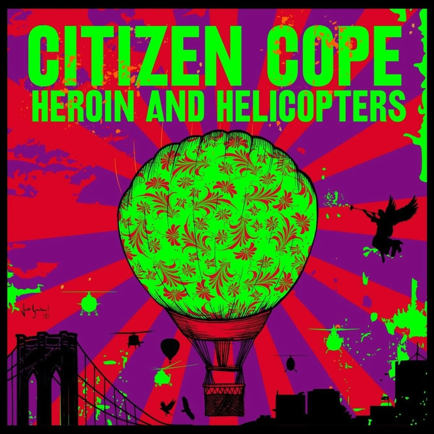 Citizen Cope HEROIN & HELICOPTERS CD