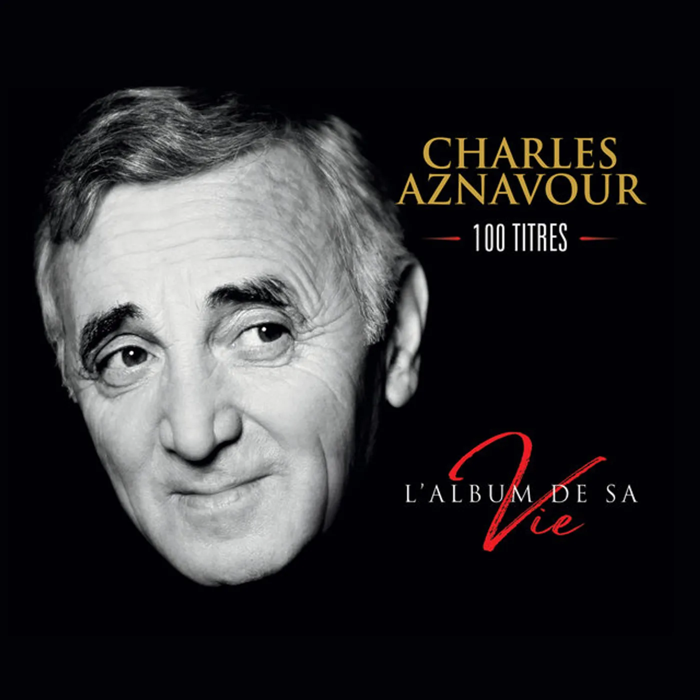 Charles Aznavour L'ALBUM DE SA VIE: 100 TITLES CD