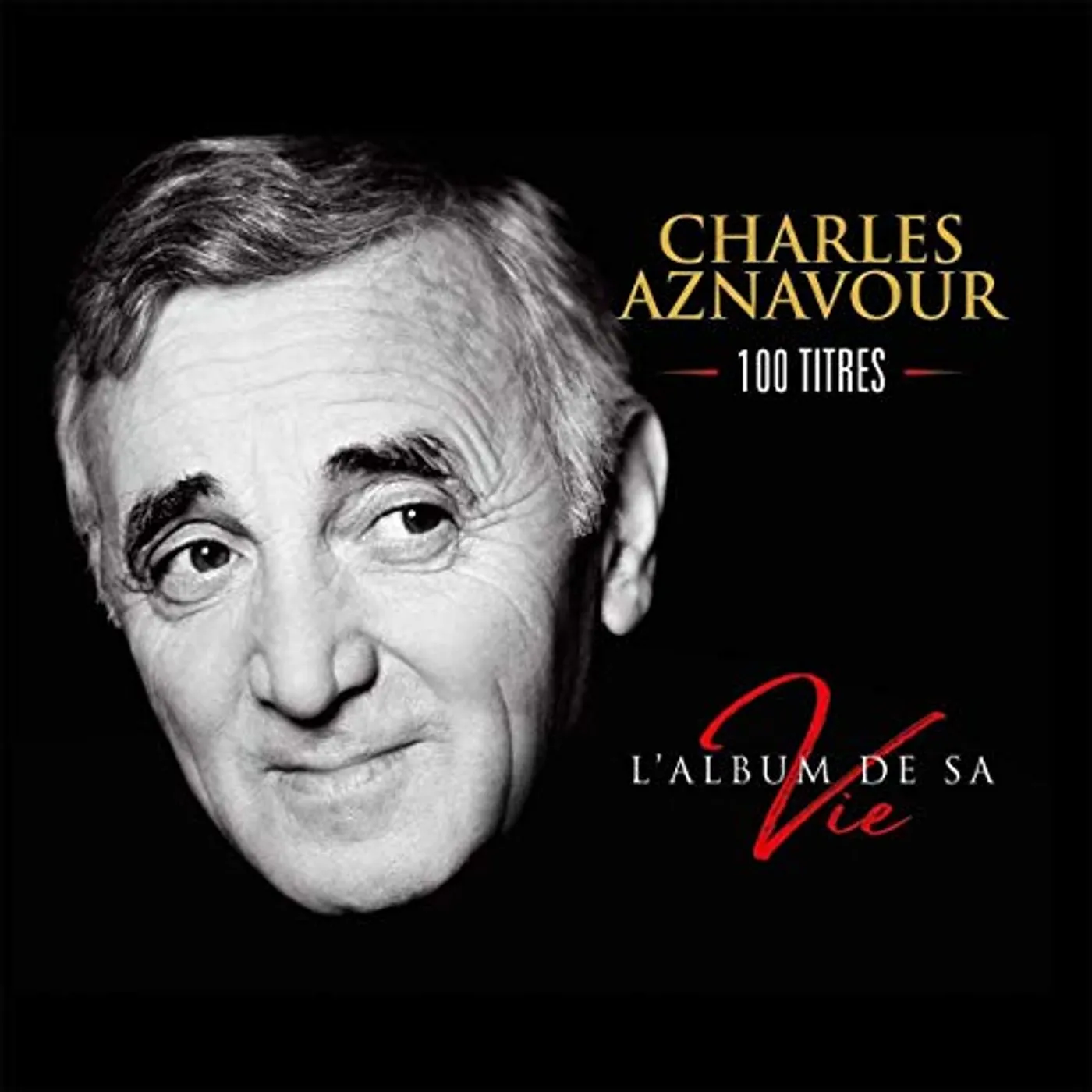 Charles Aznavour L'ALBUM DE SA VIE: 100 TITLES CD