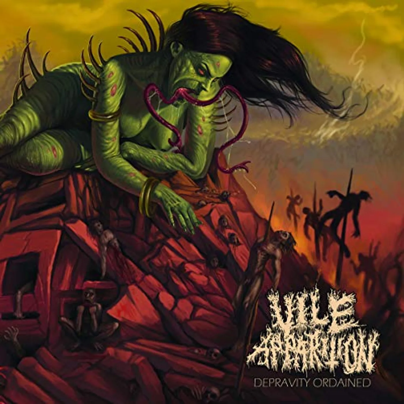 Vile Apparition DEPRAVITY ORDAINED CD