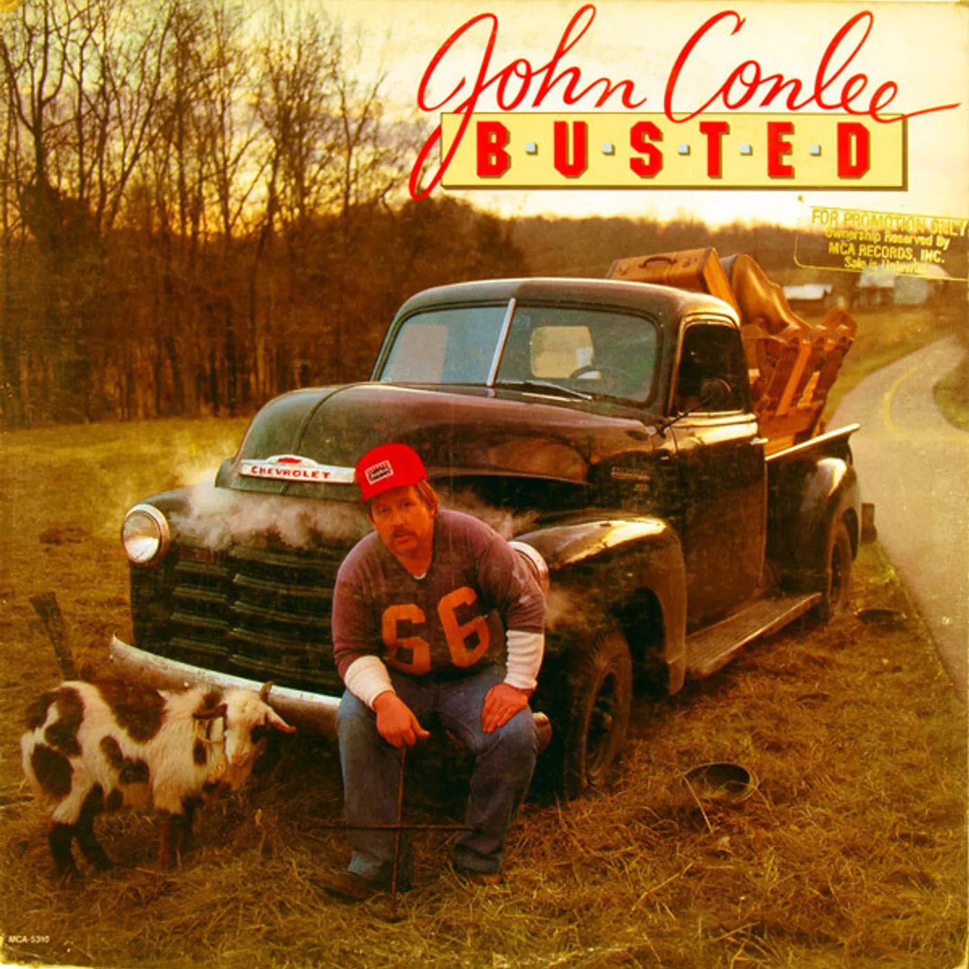 John Conlee Busted Vinyl Record