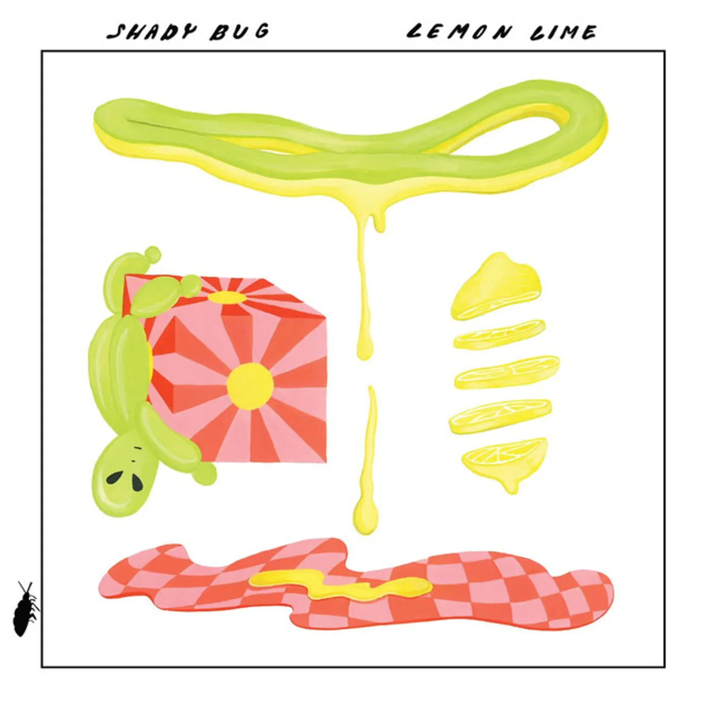 Shady Bug Lemon Lime Vinyl Record