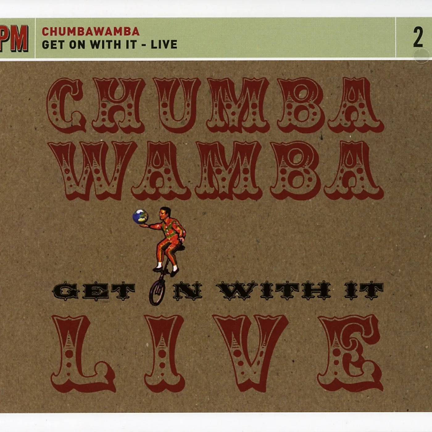 Chumbawamba GET ON WITH IT: LIVE CD
