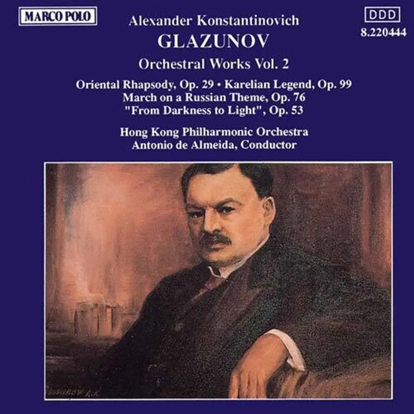 GLAZUNOV ORCHESTRAL WORKS VOL. 2 CD