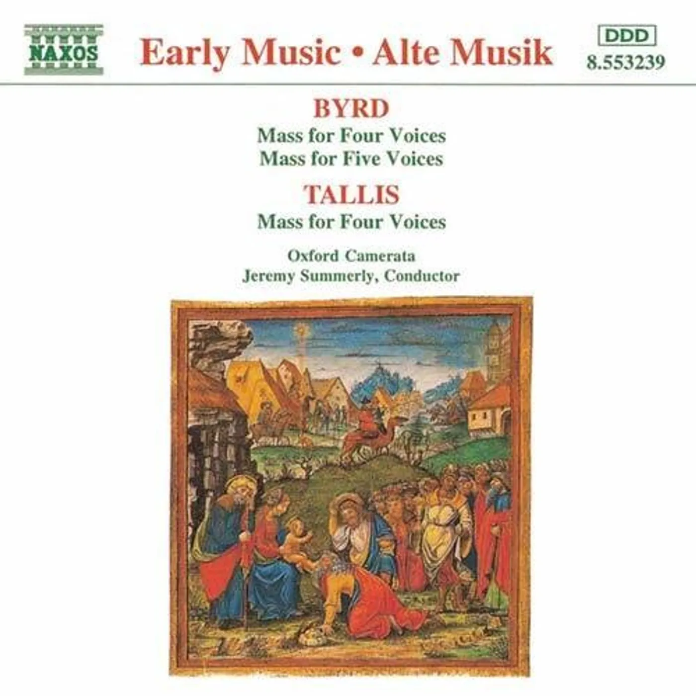 Byrd MASSES CD