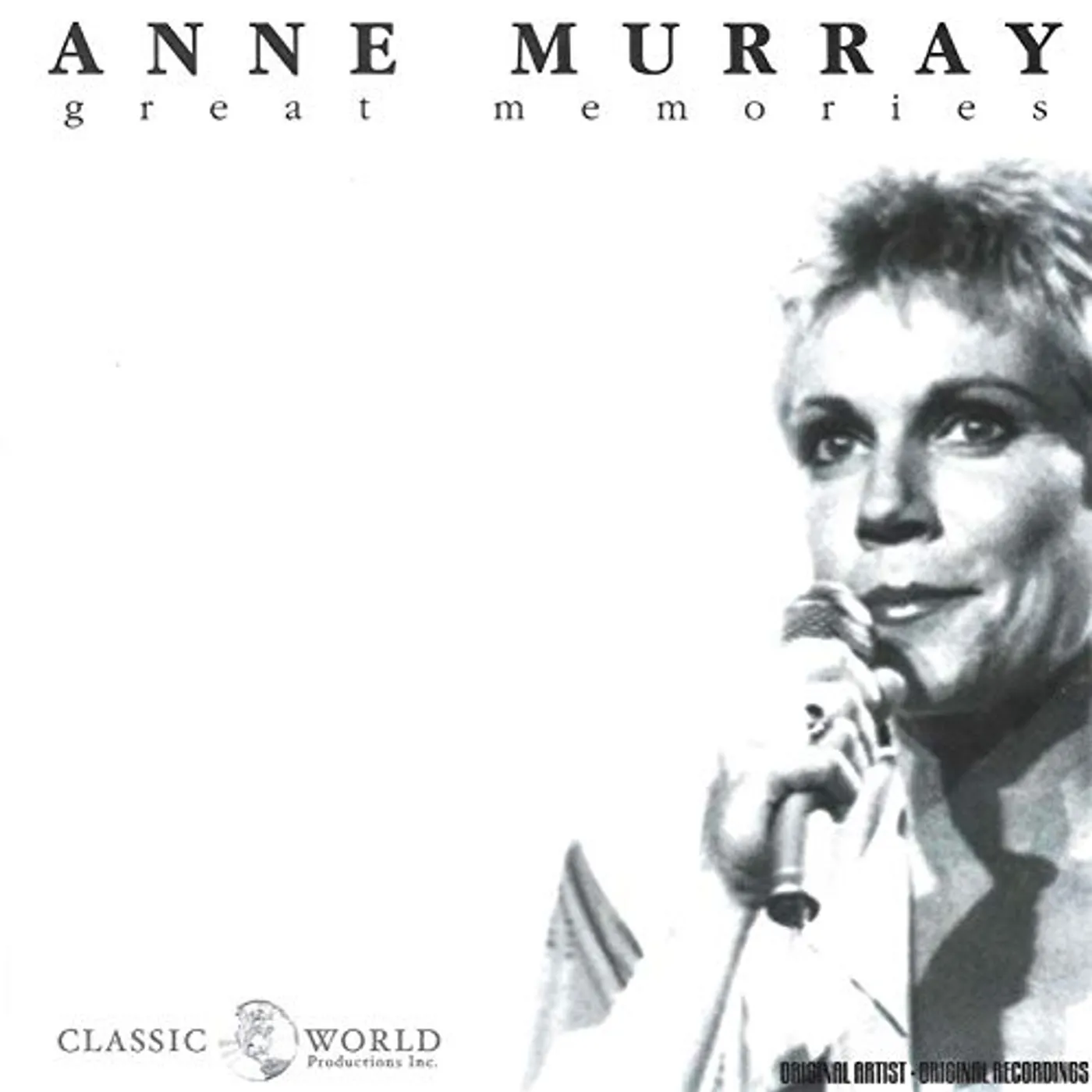 Anne Murray GREAT MEMORIES CD