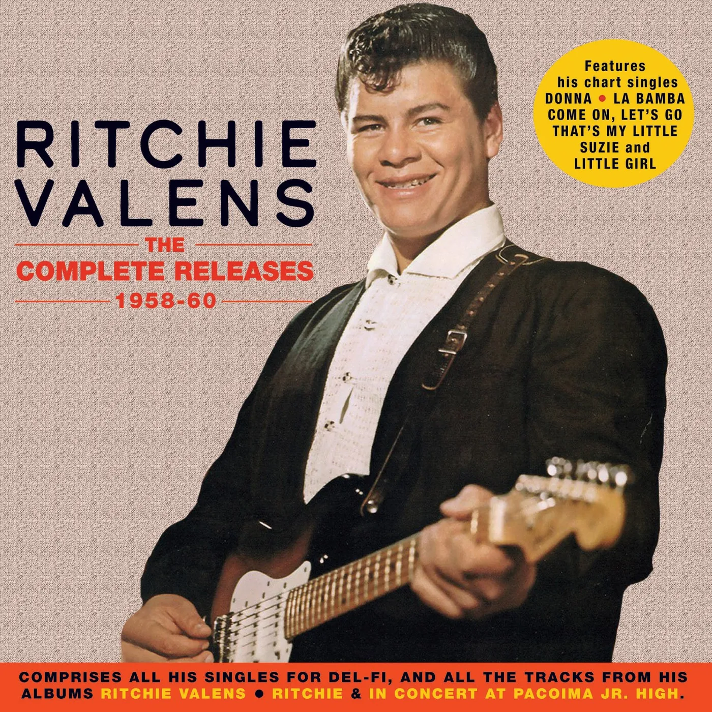 Ritchie Valens COMPLETE RELEASES 1958-60 CD