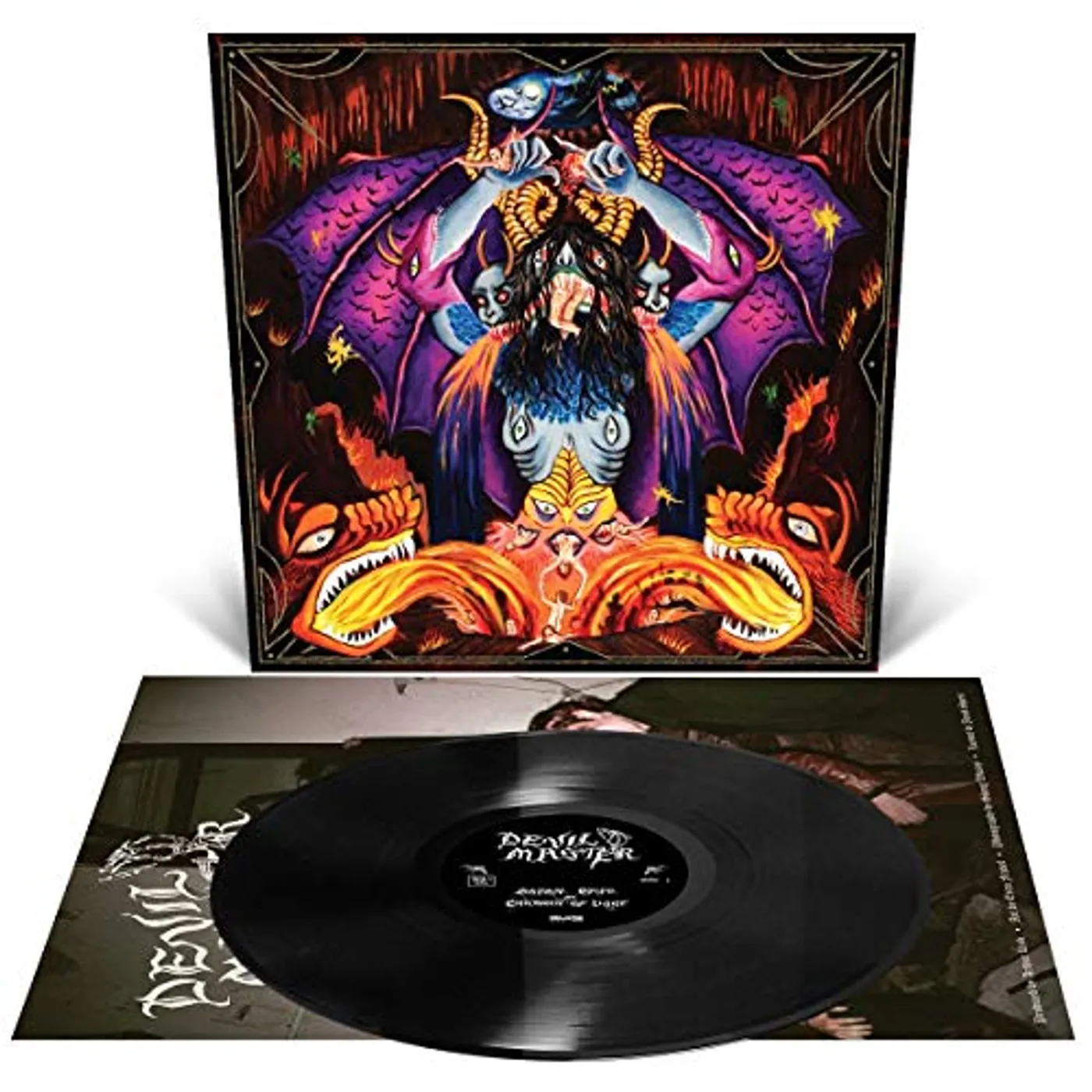Devil Master Satan Spits on Children of Light Vinyl Record