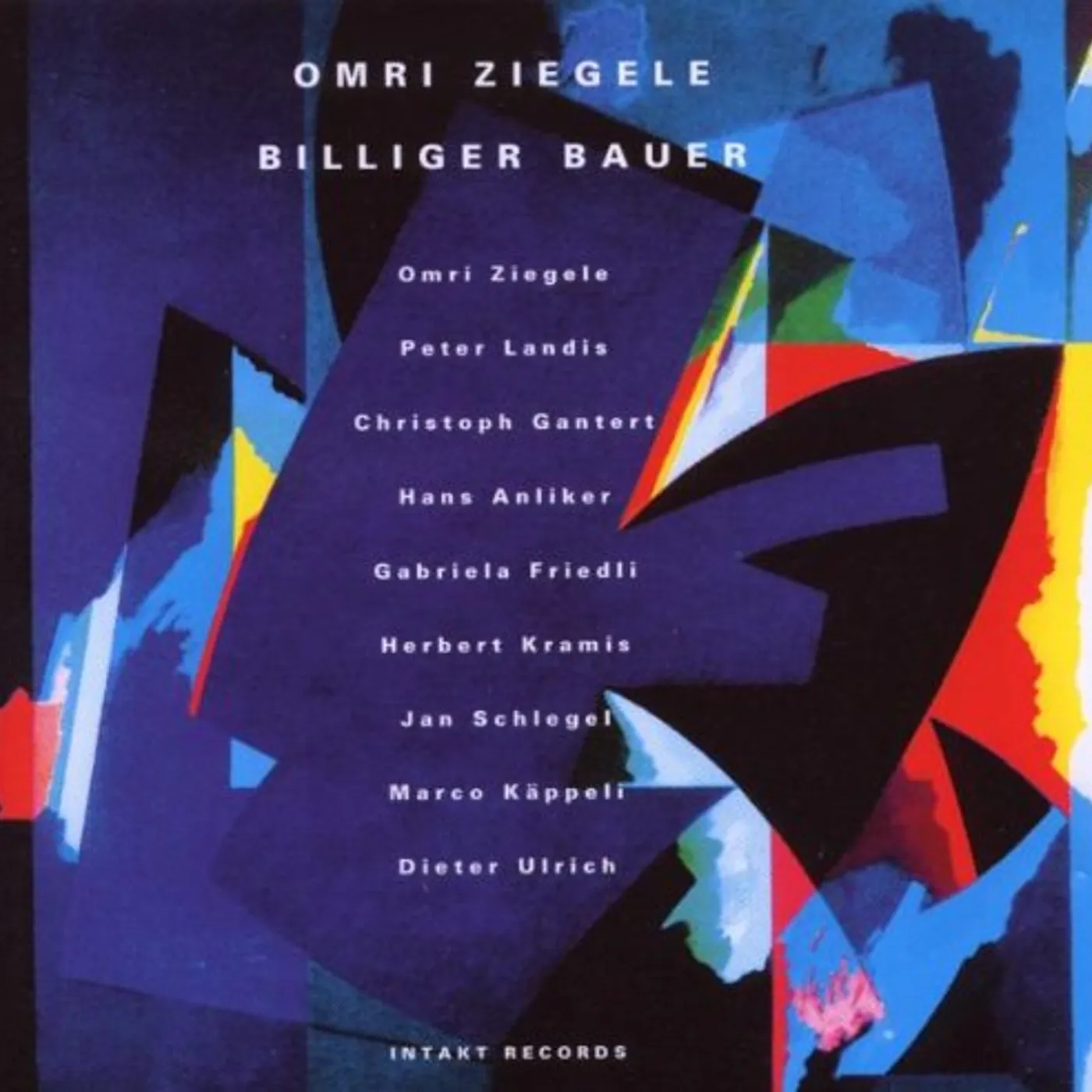 Omri Ziegele SILENCE BEHIND EACH CRY CD