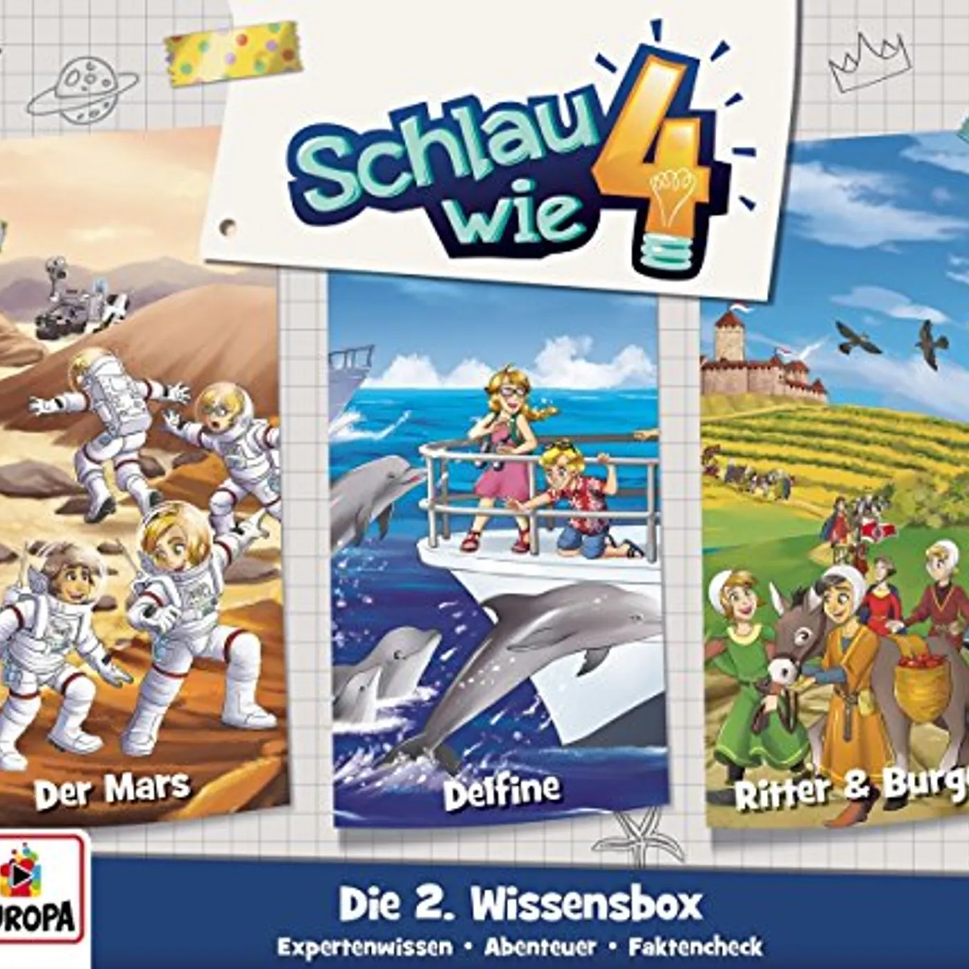 Schlau wie Vier WISSENS-BOX (FOLGEN 4 5 6) CD