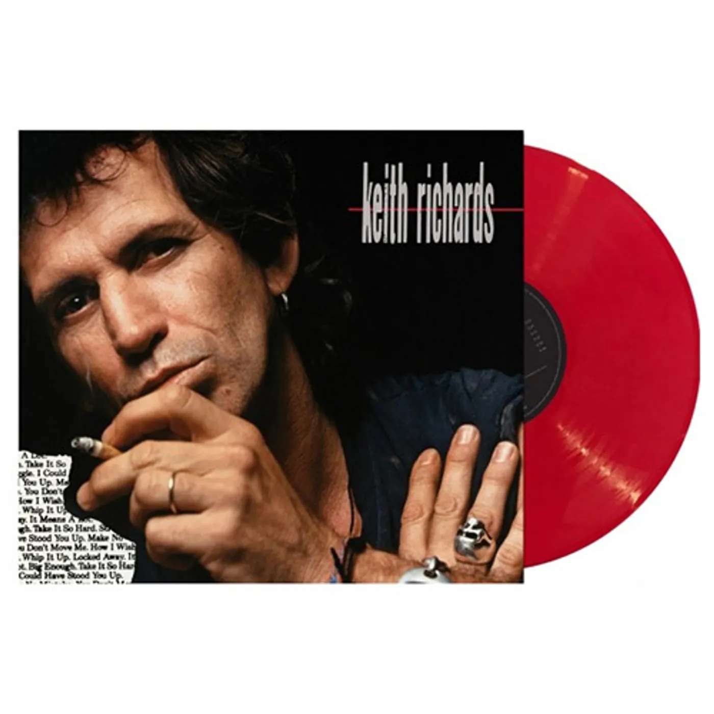 Keith Richards Talk Is Cheap Vinyl Record