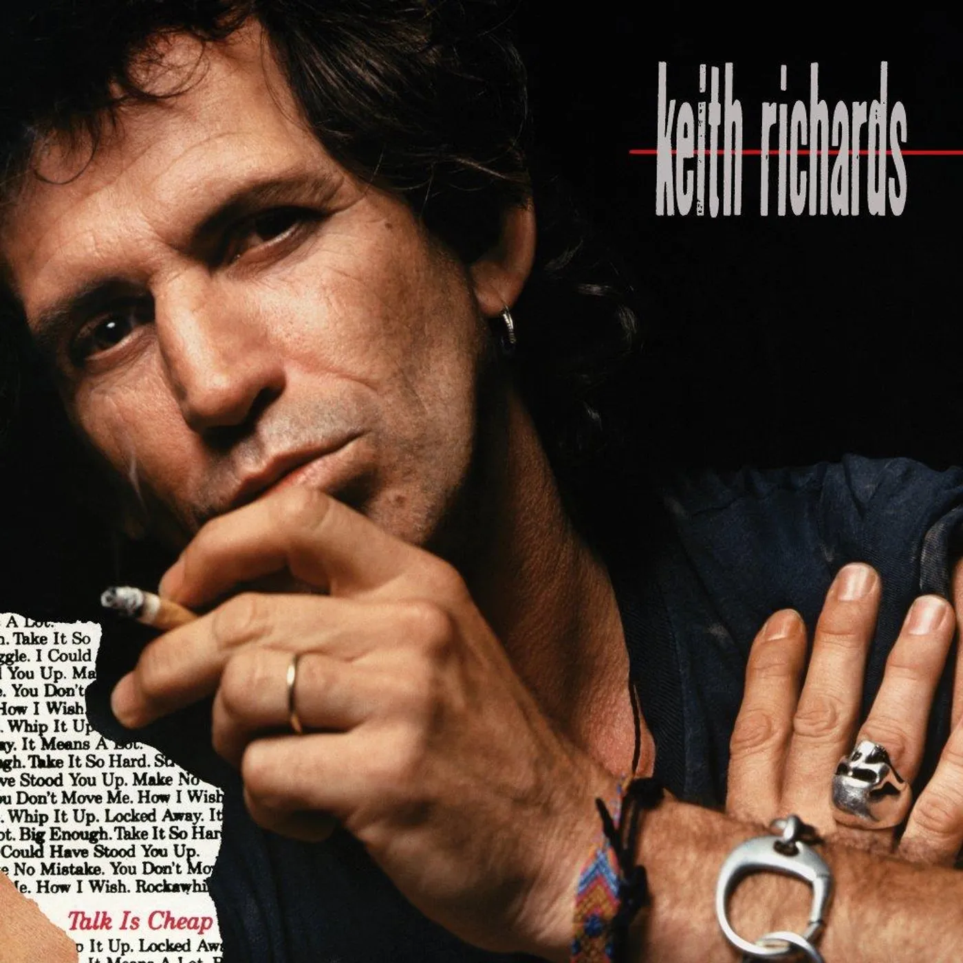Keith Richards Talk Is Cheap Vinyl Record