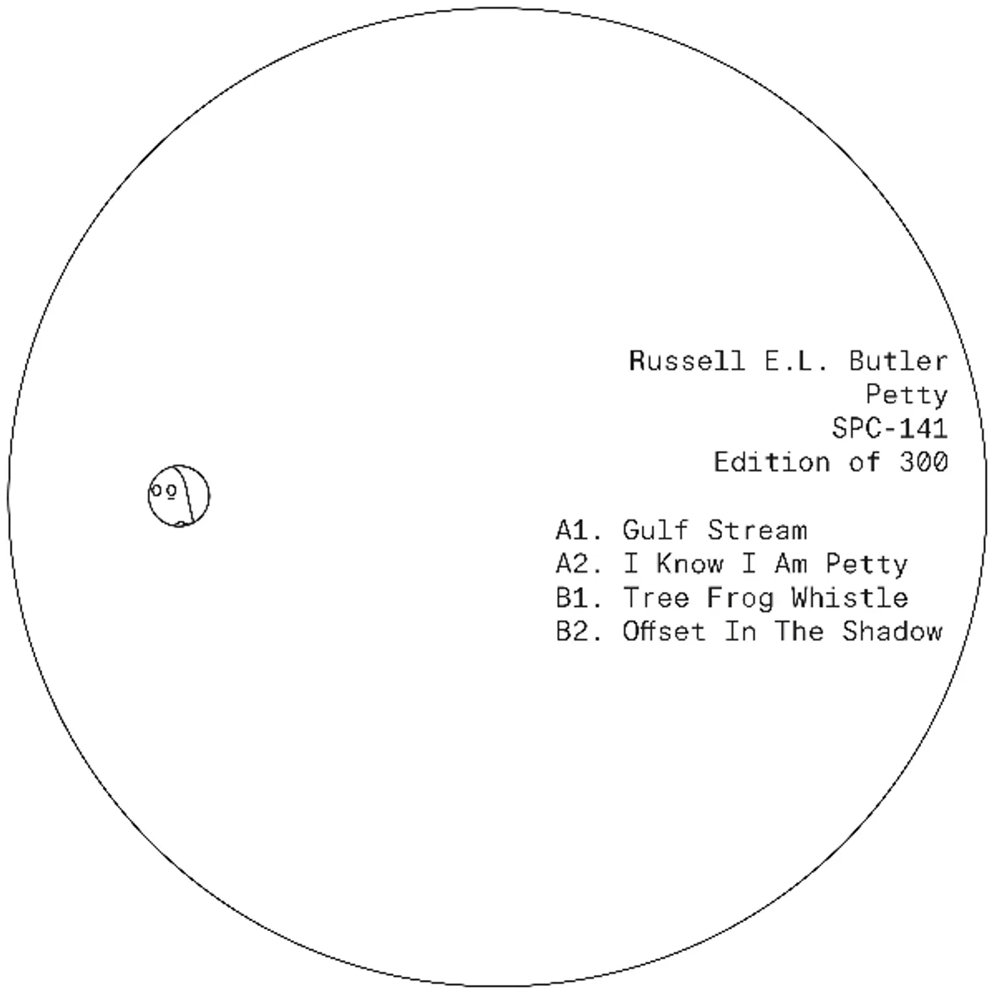 Russell E. L. Butler PETTY Vinyl Record