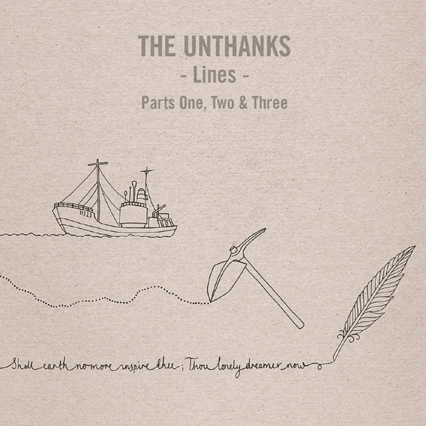 The Unthanks LINES PARTS ONE TWO AND THREE CD