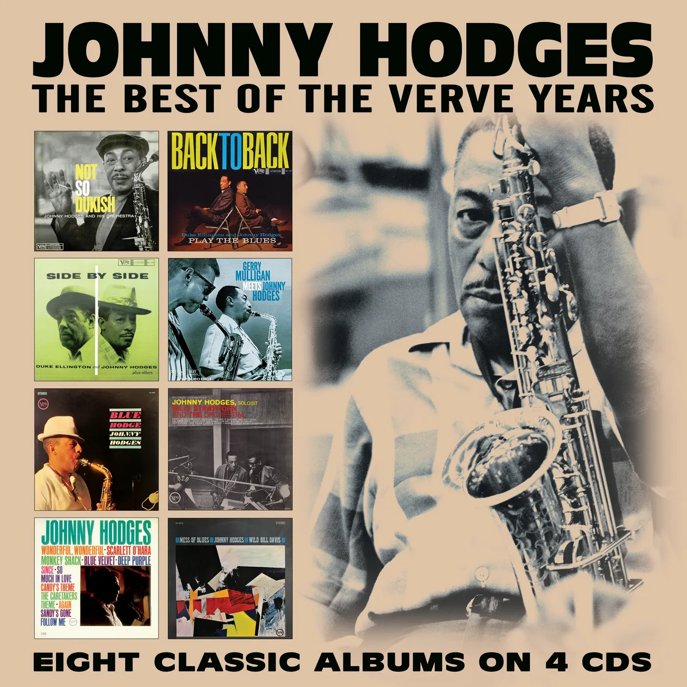 Johnny Hodges BEST OF THE VERVE YEARS CD