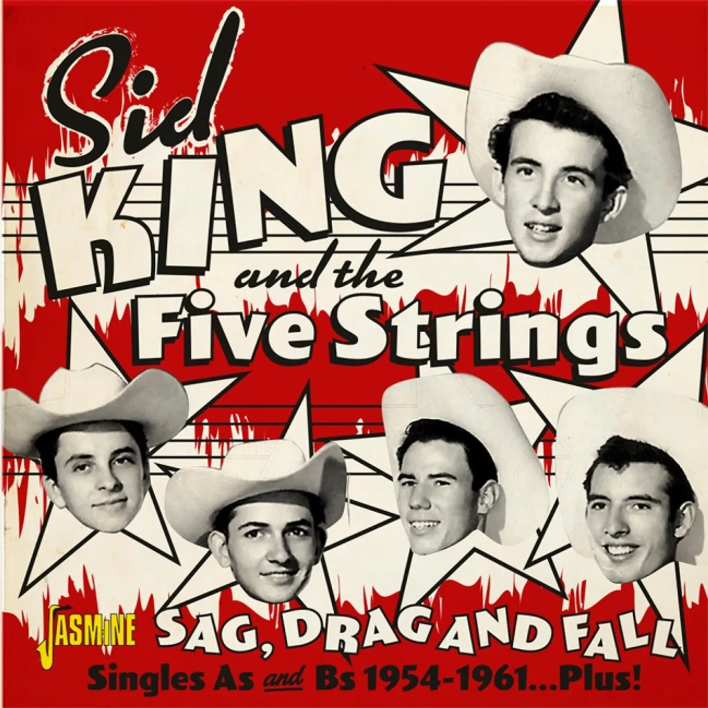 Sid King & The Five Strings SAG DRAG & FALL: SINGLES AS & BS 1954-1961 PLUS CD