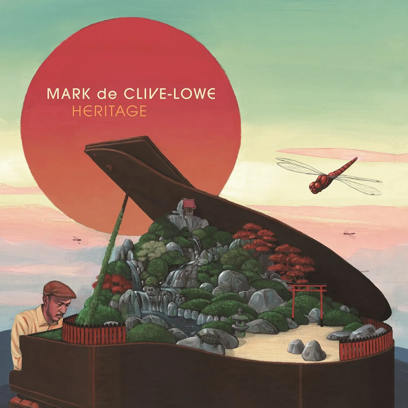 Mark de Clive-Lowe HERITAGE (RED VINYL) Vinyl Record