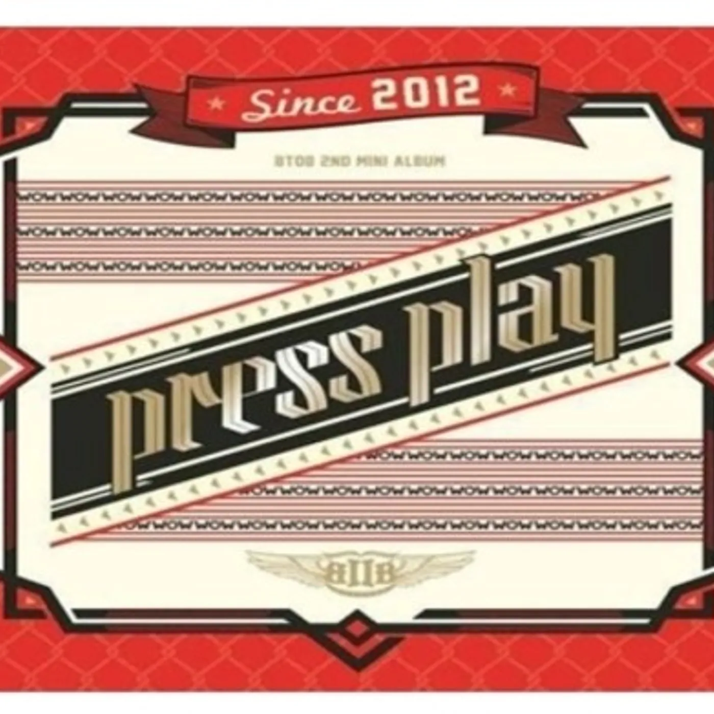 BTOB 2ND MINI ALBUM: PRESS PLAY CD