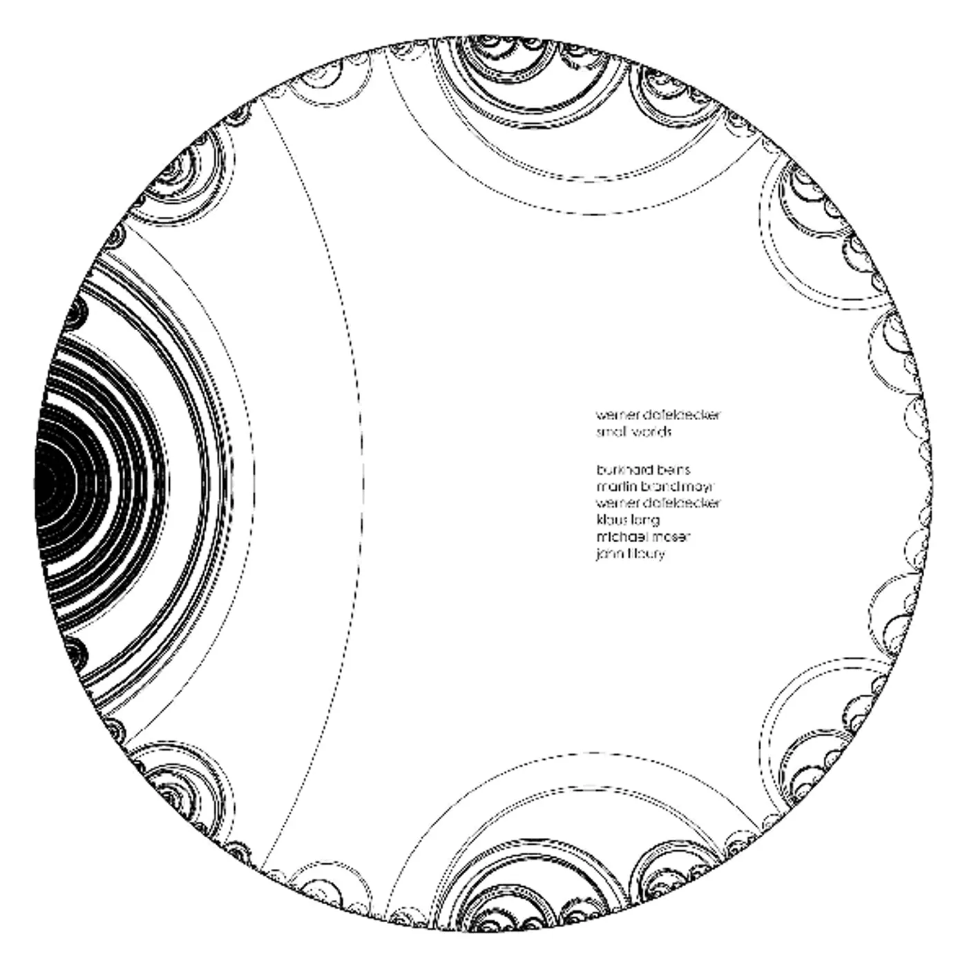 Werner Dafeldecker SMALL WORLDS Vinyl Record