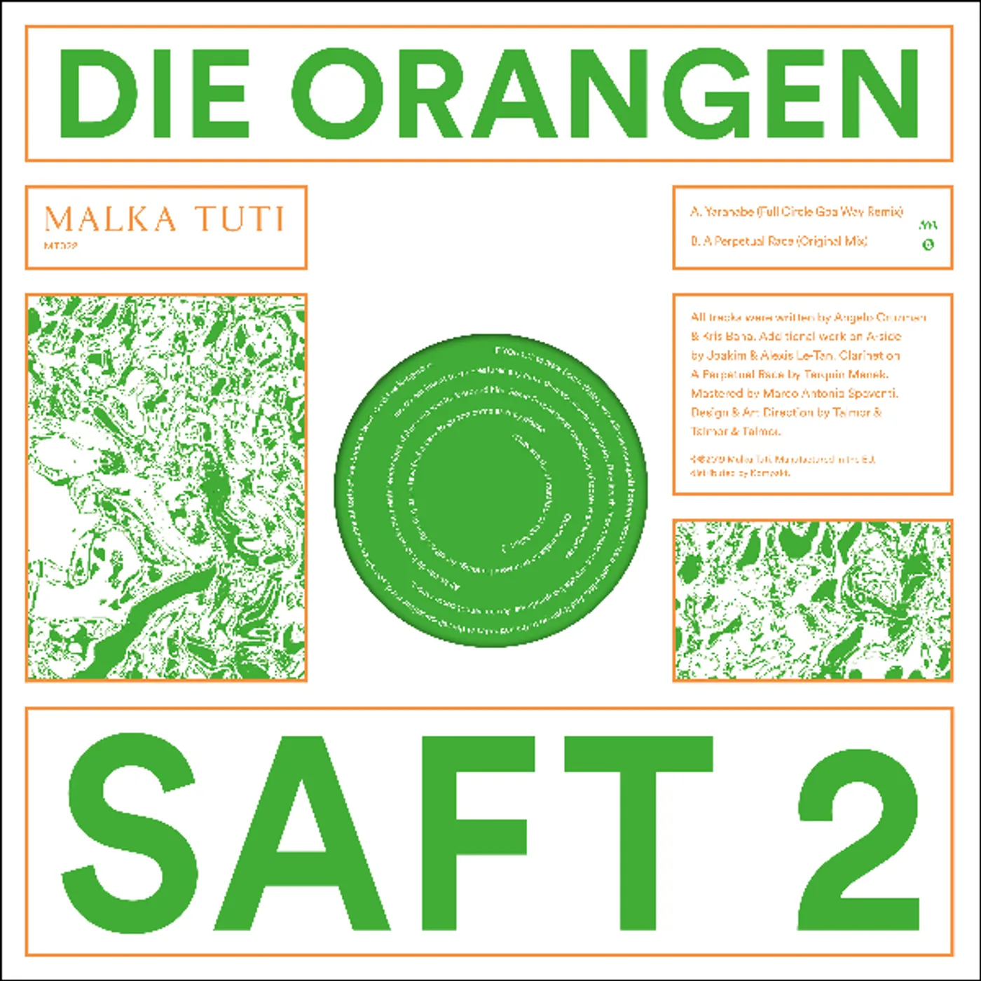Die Orangen SAFT 2 Vinyl Record