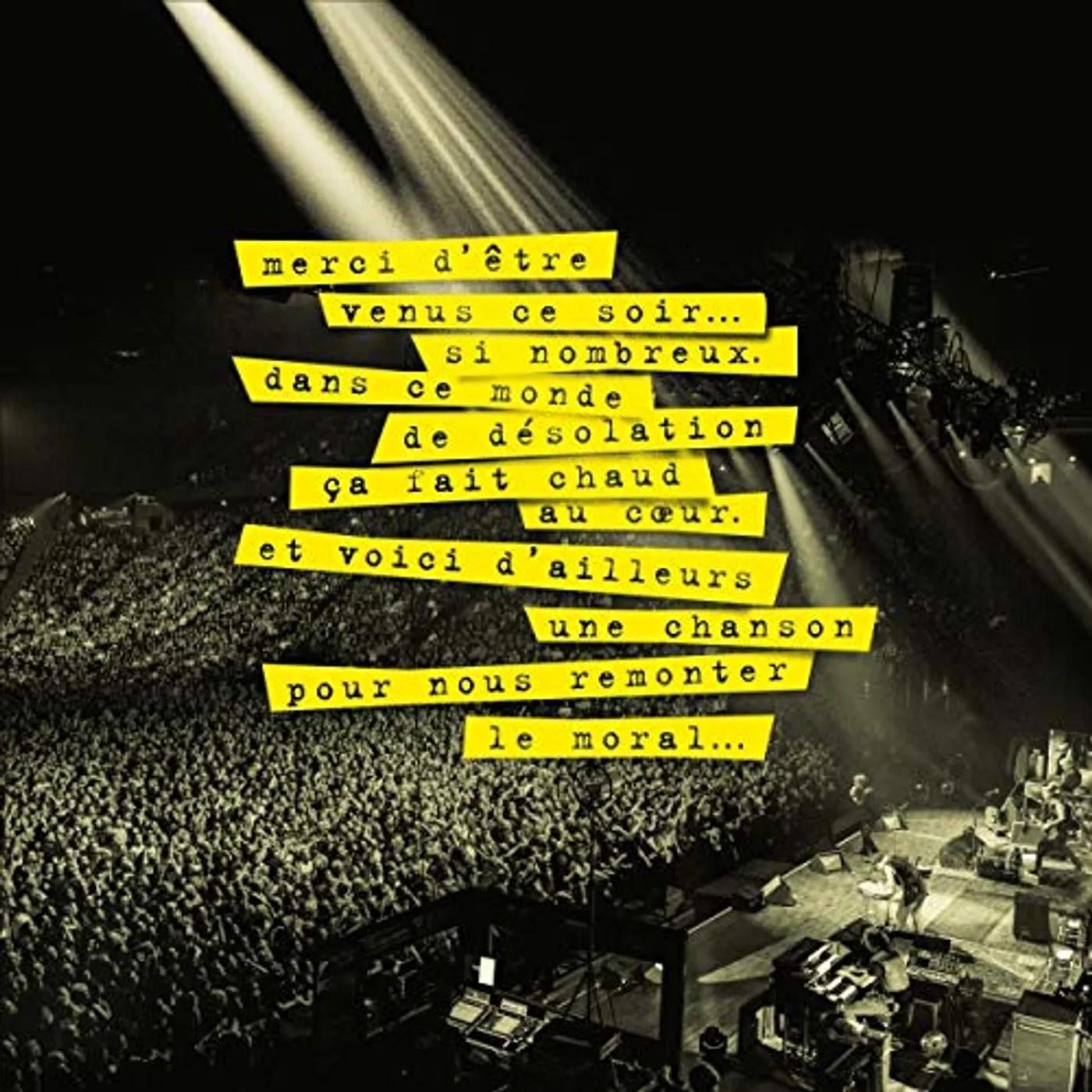 Hubert-Félix Thiéfaine 40 ANS DE CHANSONS SUR SCENE Vinyl Record