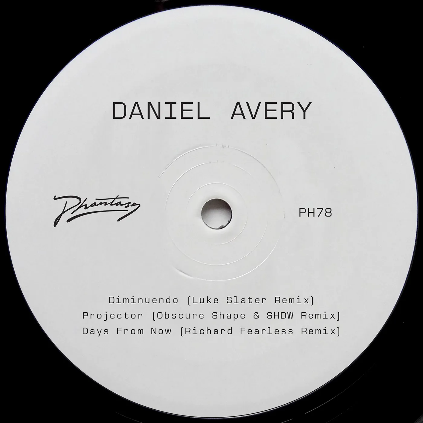 Daniel Avery SONG FOR ALPHA REMIXES TWO Vinyl Record