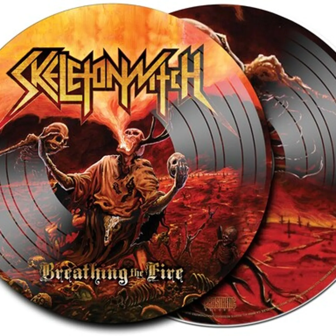 Skeletonwitch Breathing the Fire Vinyl Record