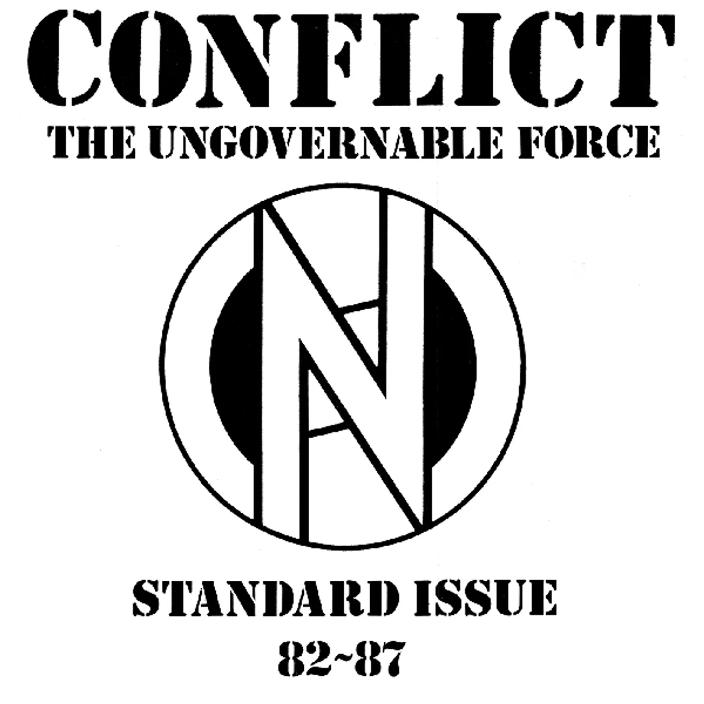 Conflict STANDARD ISSUE 82-87 Vinyl Record