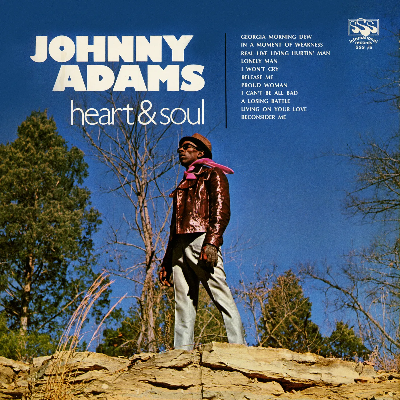 Johnny Adams Heart & Soul Vinyl Record